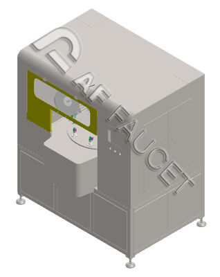 RTAF-RB0408-4-Spindles 8 สถานที่ เครื่องแปรงสําหรับชิ้นส่วนเล็ก เครื่องวาดสาย CNC