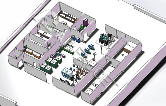 เครื่องผลิตตู้แม่น้ําแบบเต็มสาย การโยก CNC การแปรรูป, การบดและการเคลือบ PVD การเคลือบตู้แม่น้ําการผลิต Machi